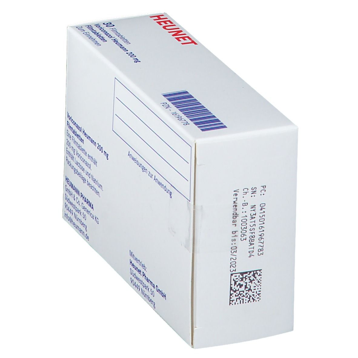 Voriconazol Heumann 200 mg