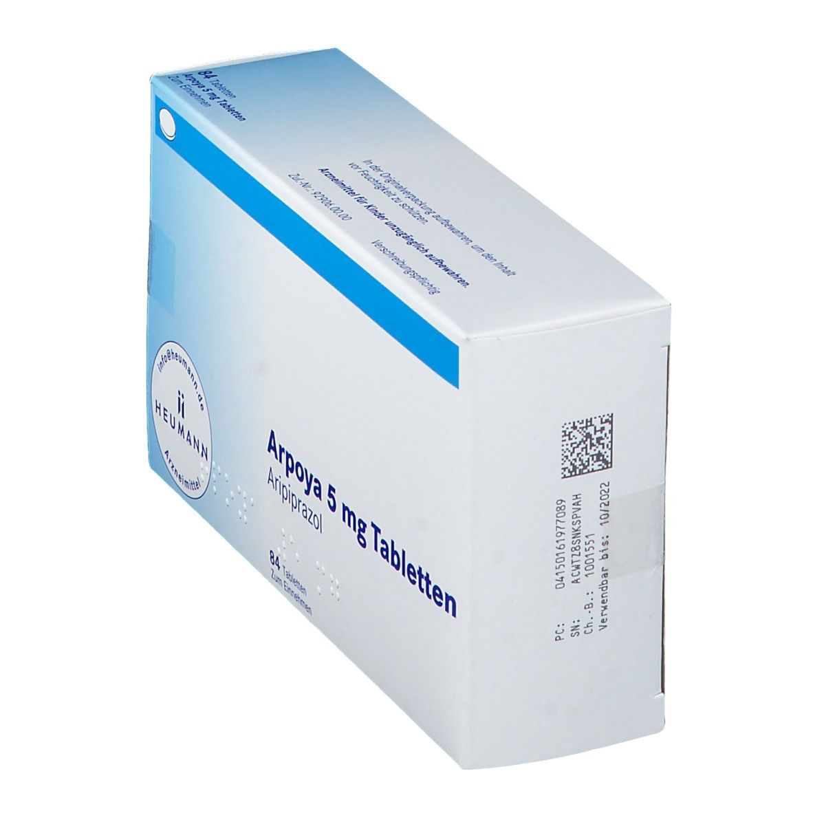 Arpoya 5 mg Tabletten 98 St