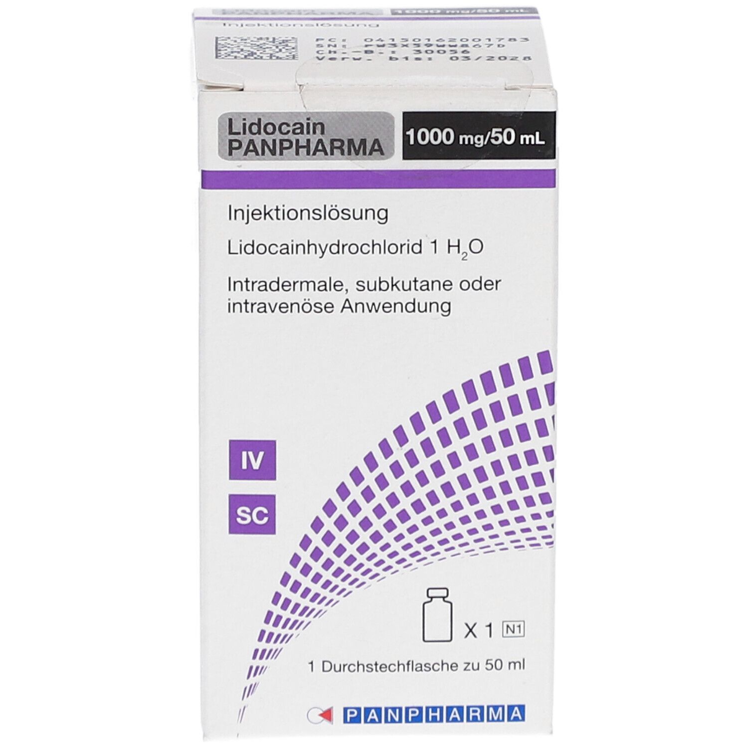 LIDOCAIN PANPHARMA 20 mg/ml Inj.-Lsg.Dsfl.