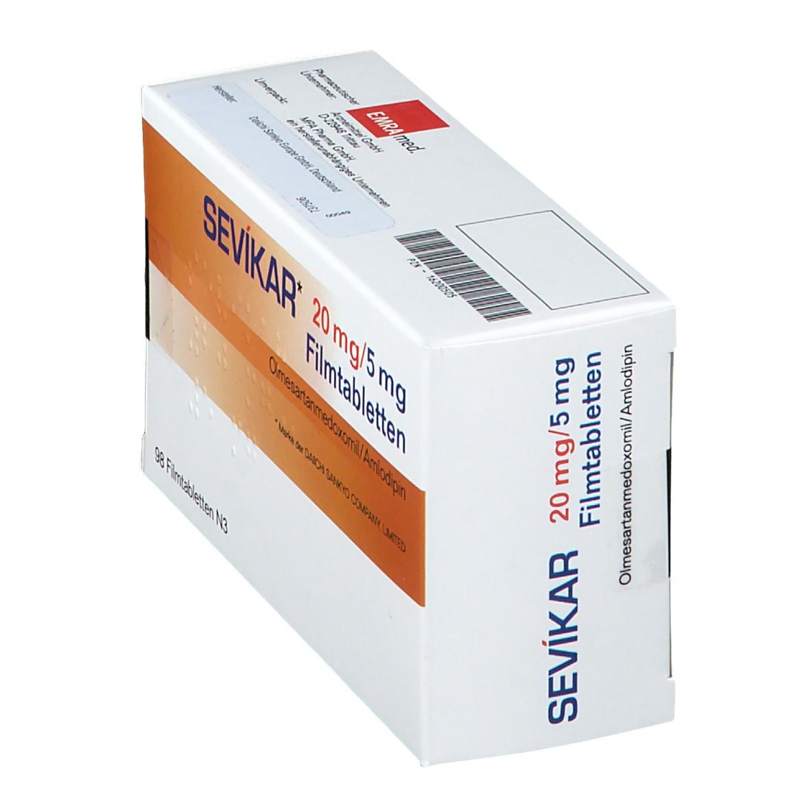 Sevikar 20 mg/5 mg