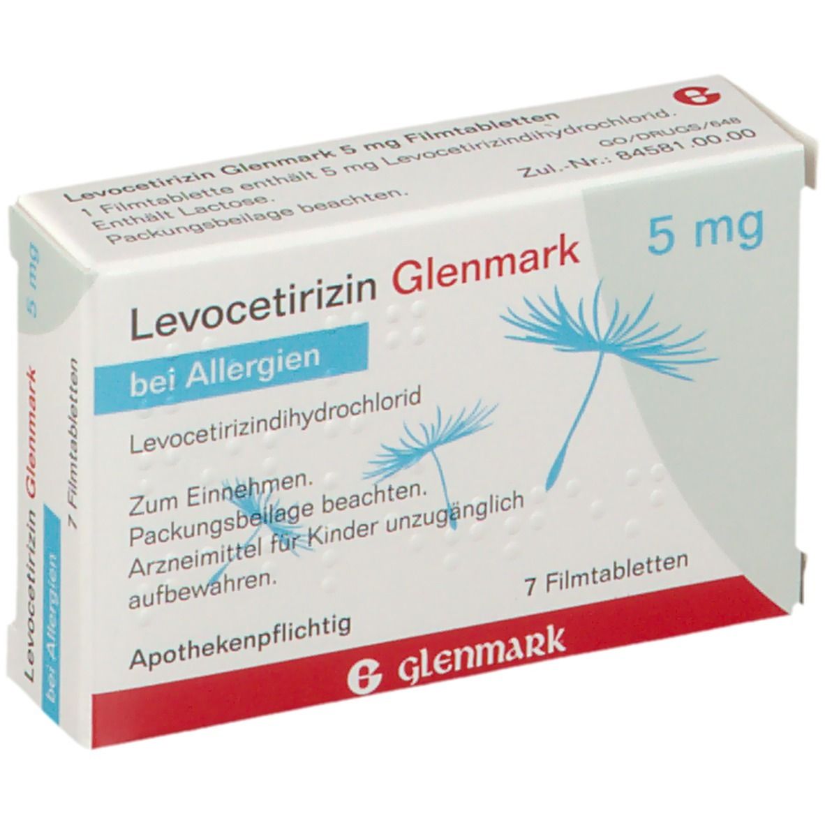 Levocetirizin Glenmark 5 mg Filmtabletten