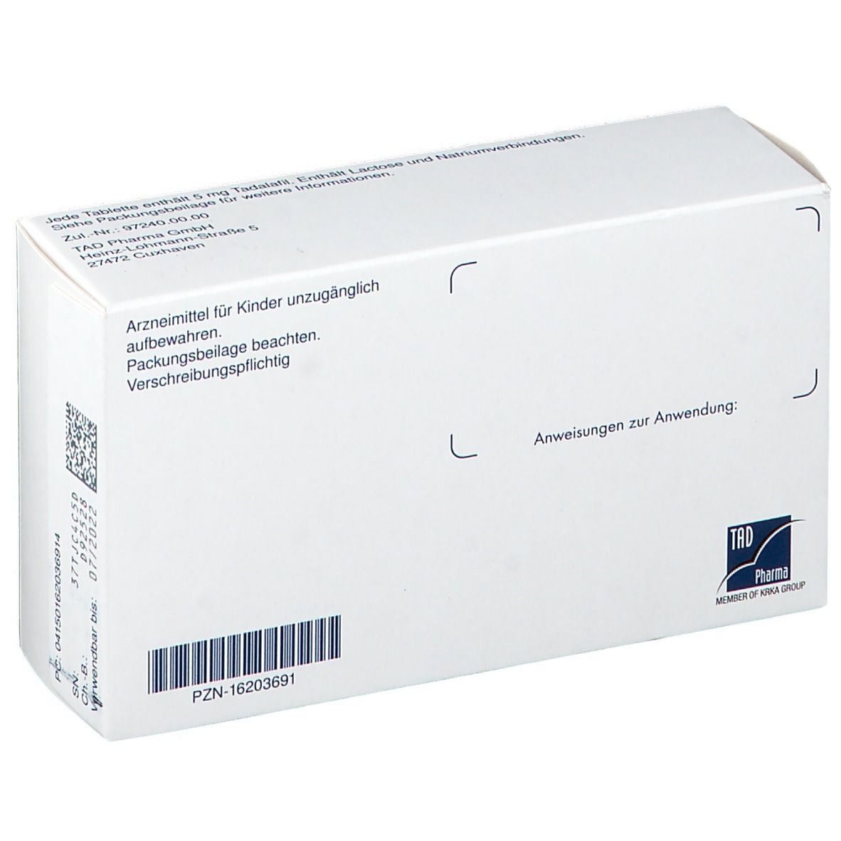 Tadagis® 5 mg