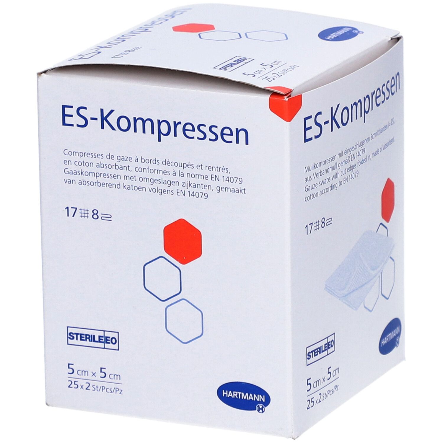 ES-Kompressen steril 5x5 cm 8fach