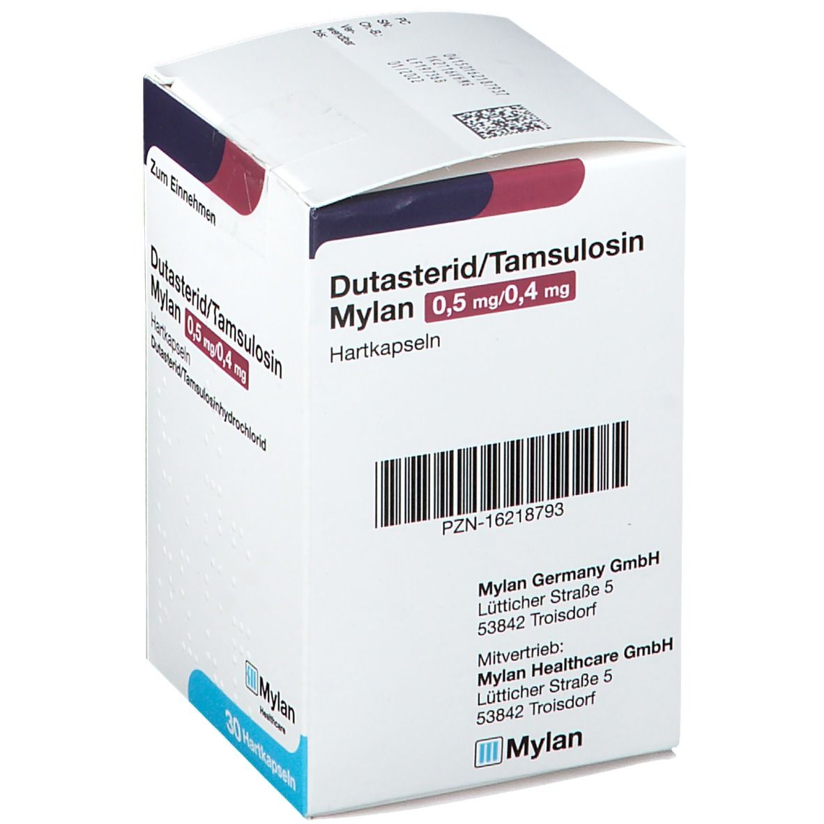 DUTASTERID/Tamsulosin Mylan 0,5 mg/0,4 mg Hartkps. 30 St Hartkapseln