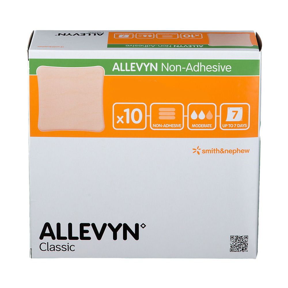 Allevyn non Adhesive 5x5 cm Wundverband 10 St Verband