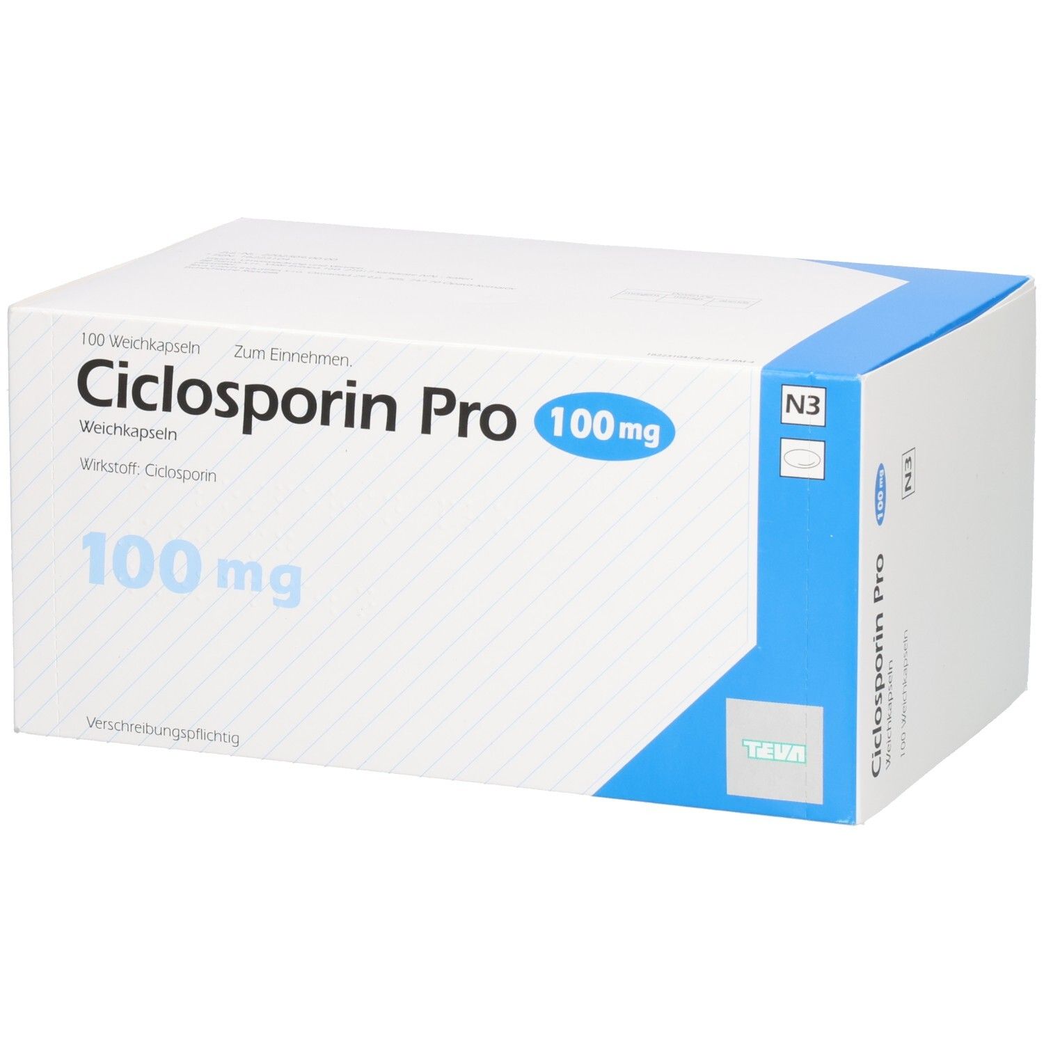 CICLOSPORIN Pro 100 mg Weichkapseln