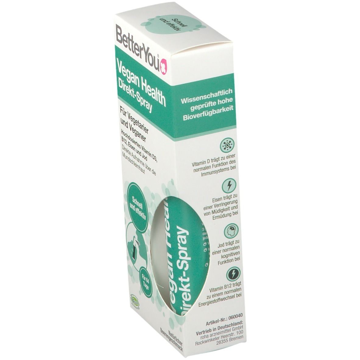 BetterYou® Vegan Health Direkt-Spray