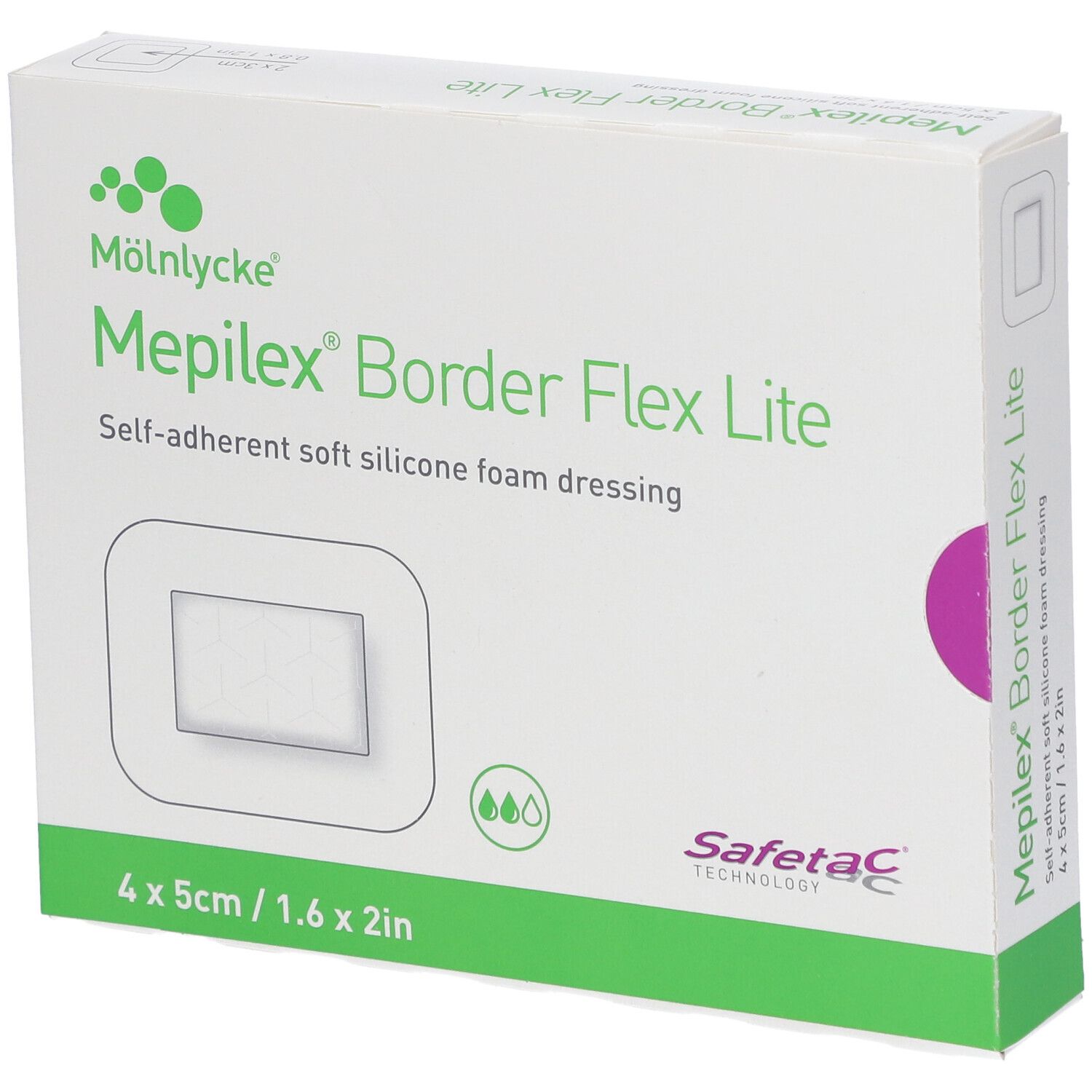 Mepilex Border Flex Lite Schaumverband 4x5 cm 10 St Verband