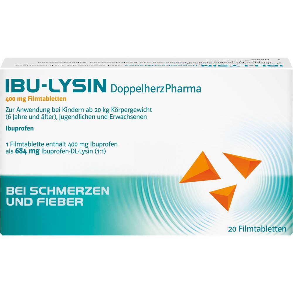 IBU-LYSIN DoppelherzPharma 400 mg Filmtabletten