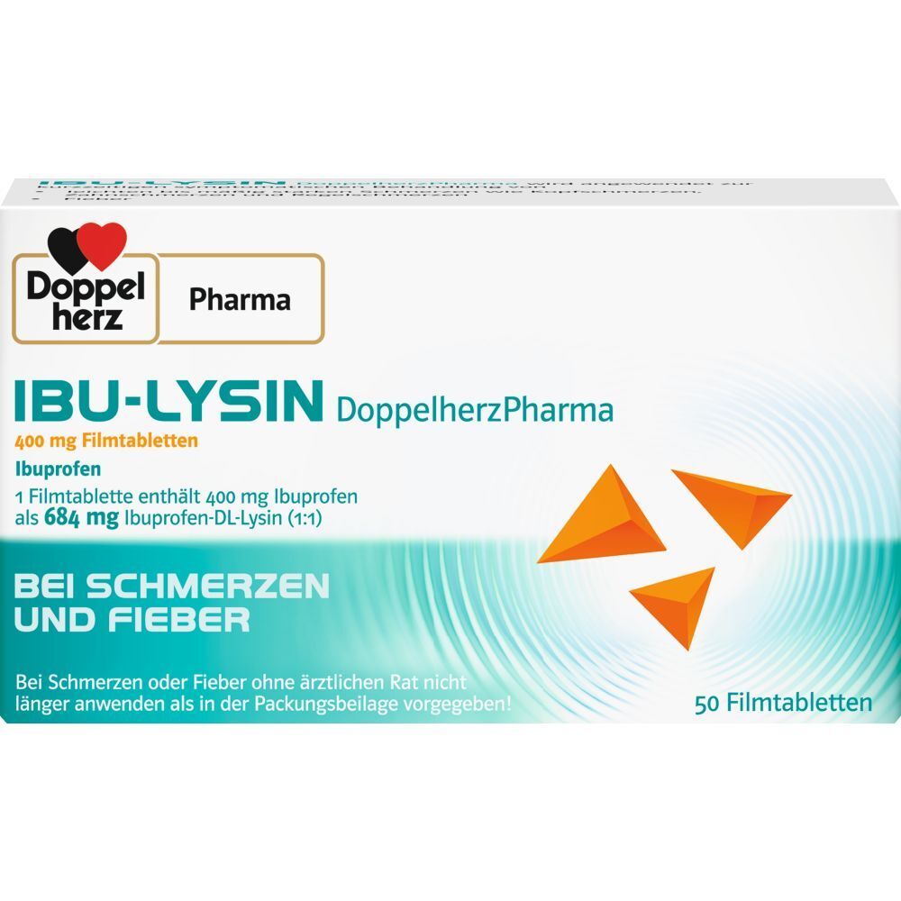 DoppelherzPharma Ibu-Lysin Filmtabletten