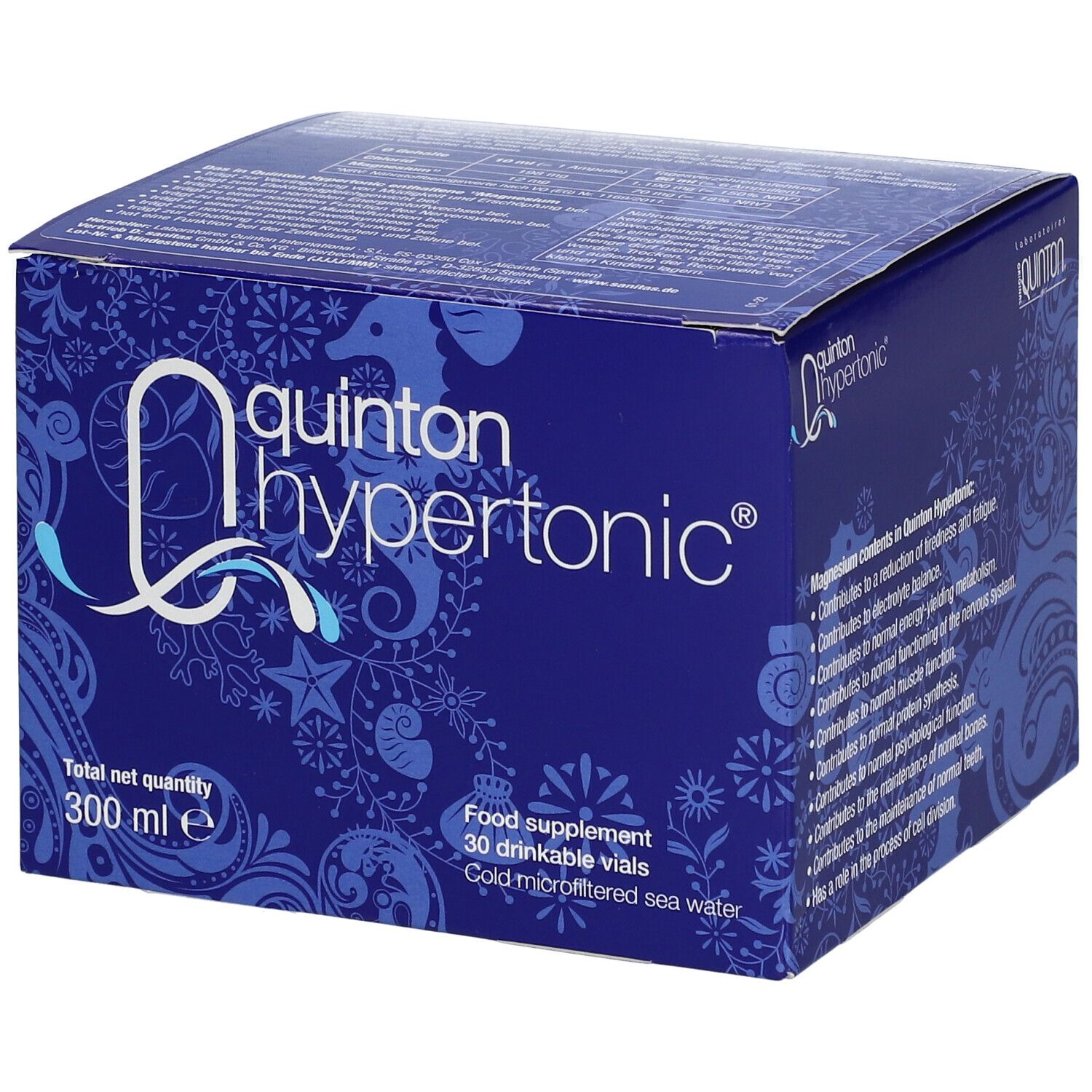 QUINTON Hypertonic Trinkampullen