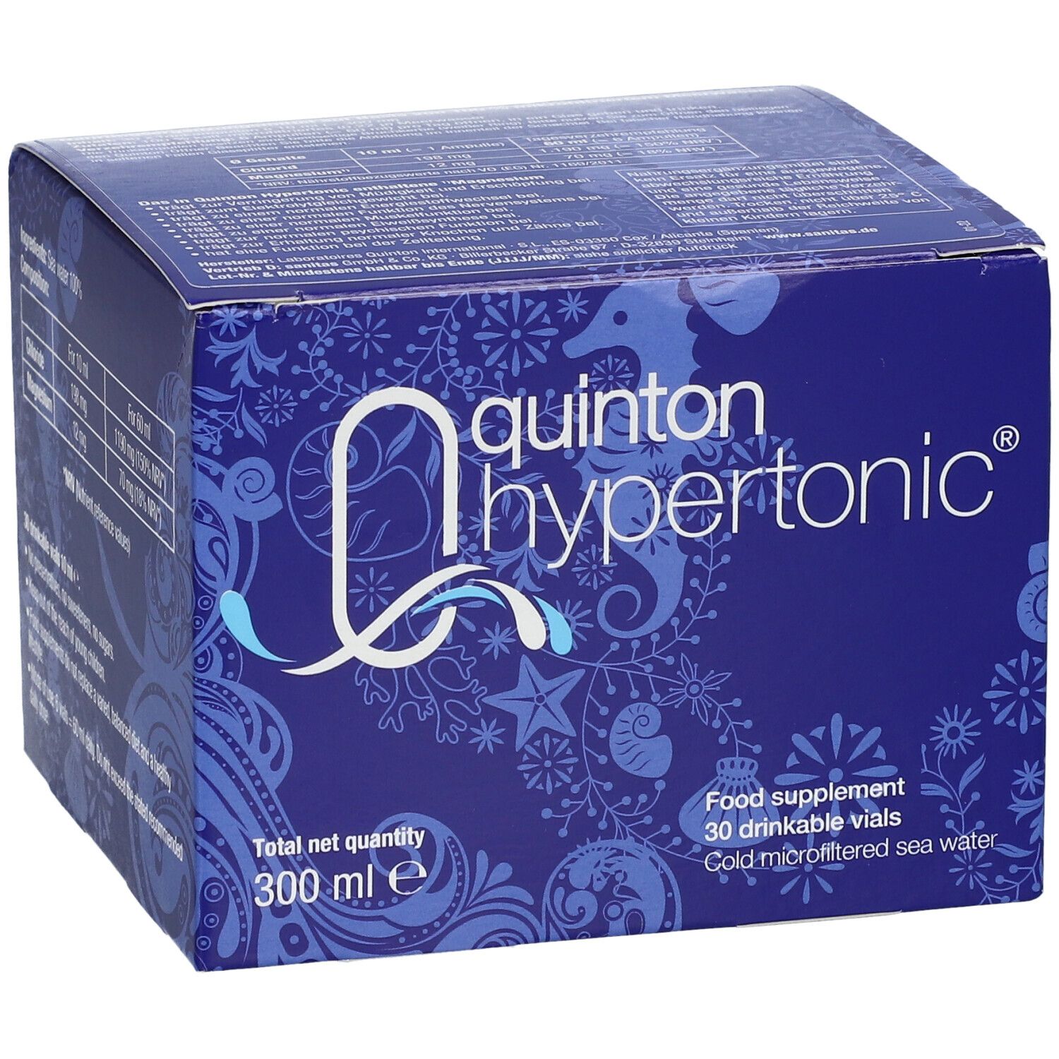 QUINTON Hypertonic Trinkampullen