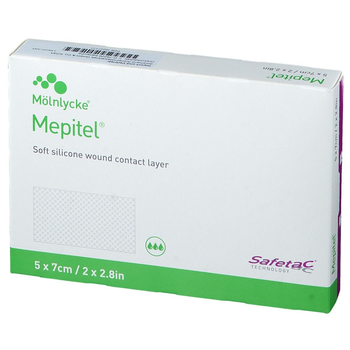 Mepitel® 5 x 7 cm 5 St Shop Apotheke