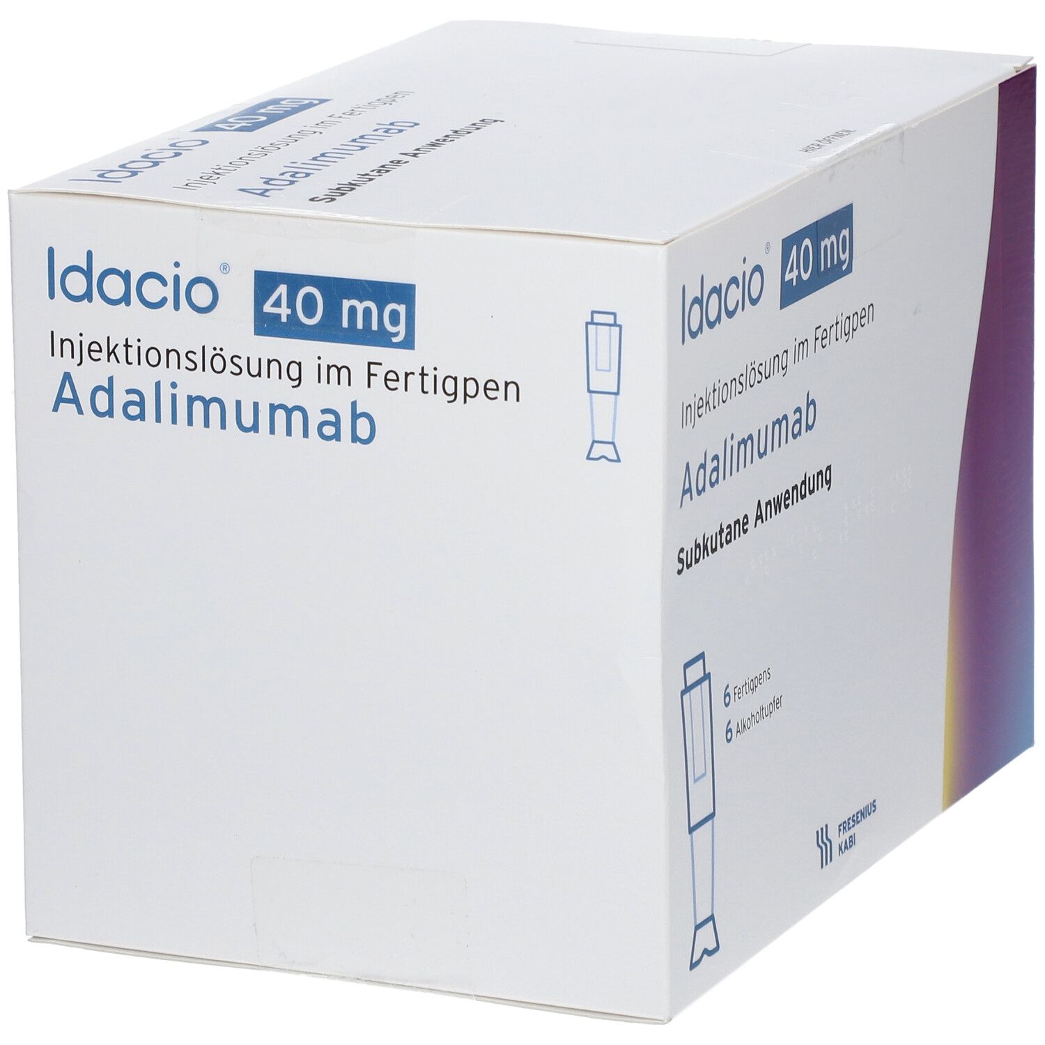 Idacio 40 mg/0,8 ml Injekt.-Lösung im Fertigpen 6 St Injektionslösung