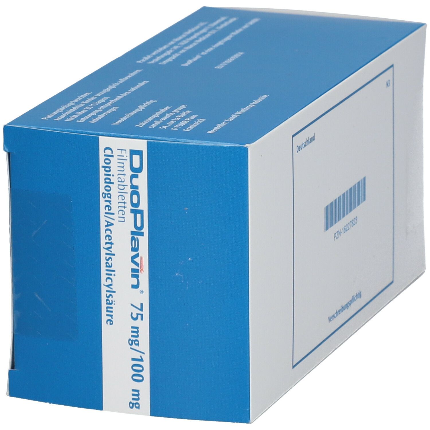 Duoplavin® 75 Mg100 Mg 100 St Mit Dem E Rezept Kaufen Shop Apotheke