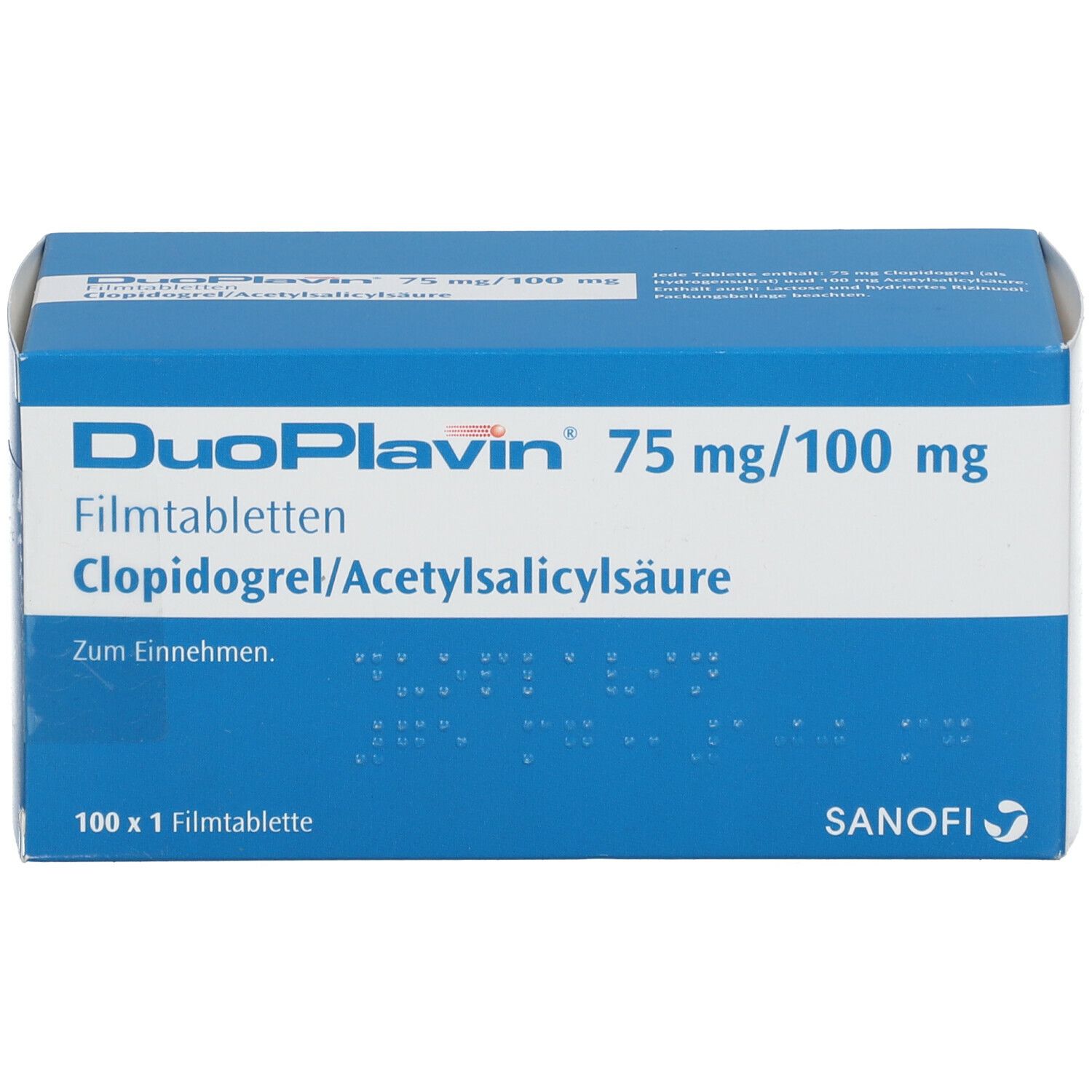 DuoPlavin® 75 mg/100 mg