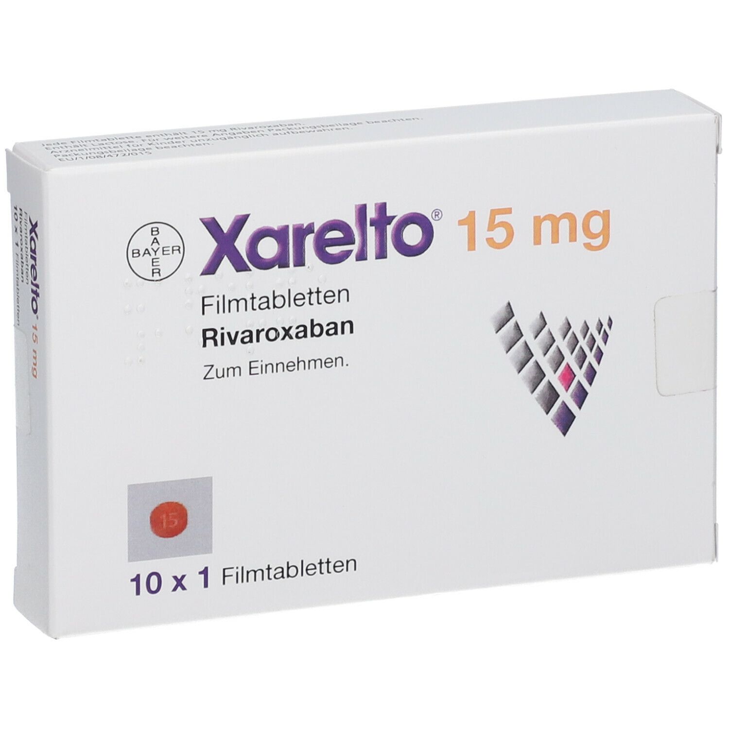 XARELTO 15 mg Filmtabletten