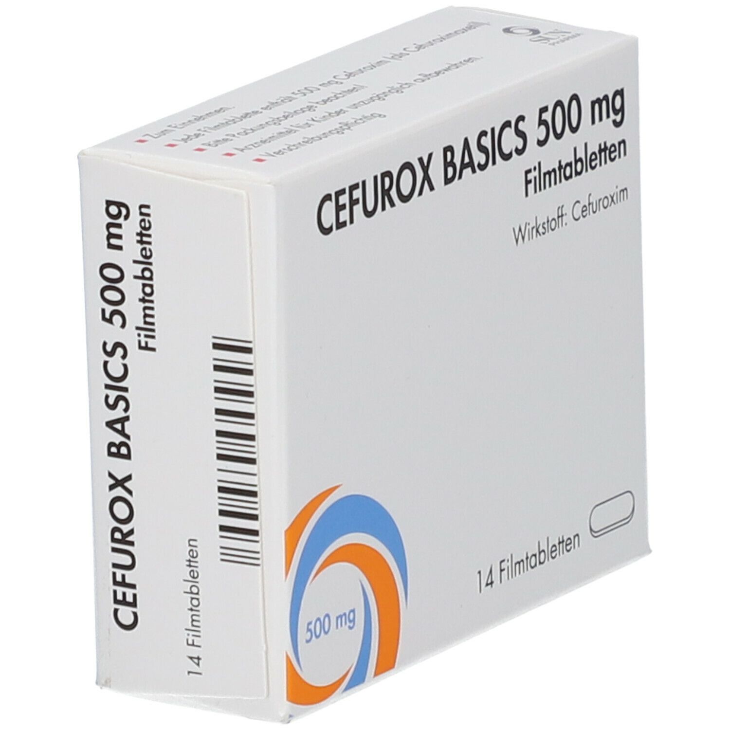 Cefurox Basics 500 mg Filmtabletten SUN 14 St