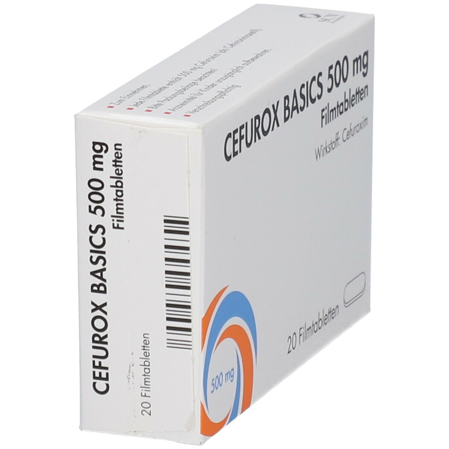 Cefurox Basics 500 mg Filmtabletten SUN 20 St