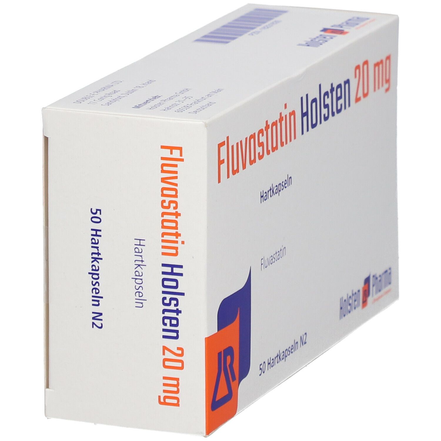 Fluvastatin Holsten 20 mg Hartkapseln 50 St