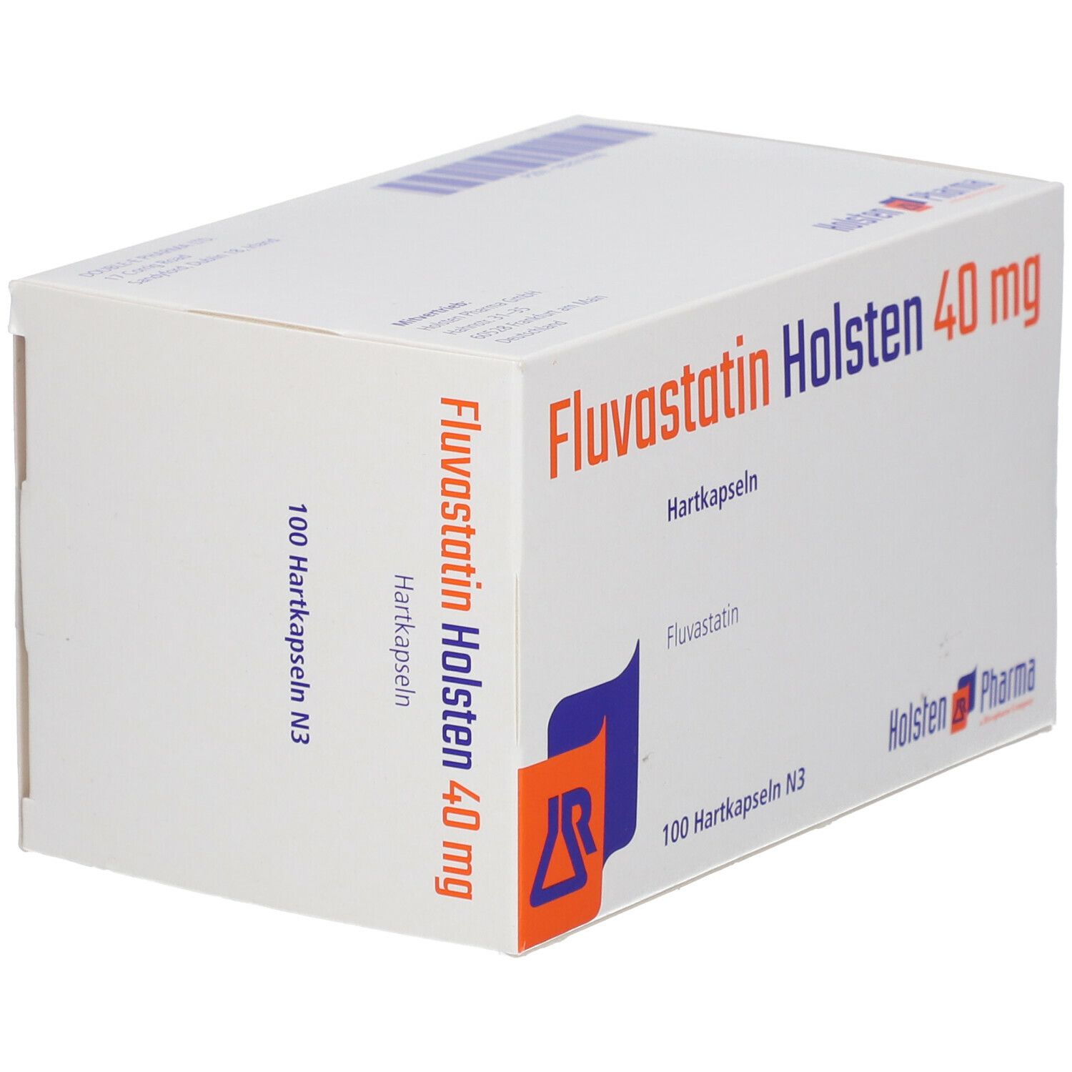 Fluvastatin Holsten 40 mg Hartkapseln 100 St