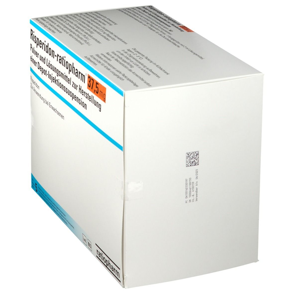 RISPERIDON-ratiopharm 37,5mg P.u.LM H.Dep.-Inj.-S. 5 St PLD new