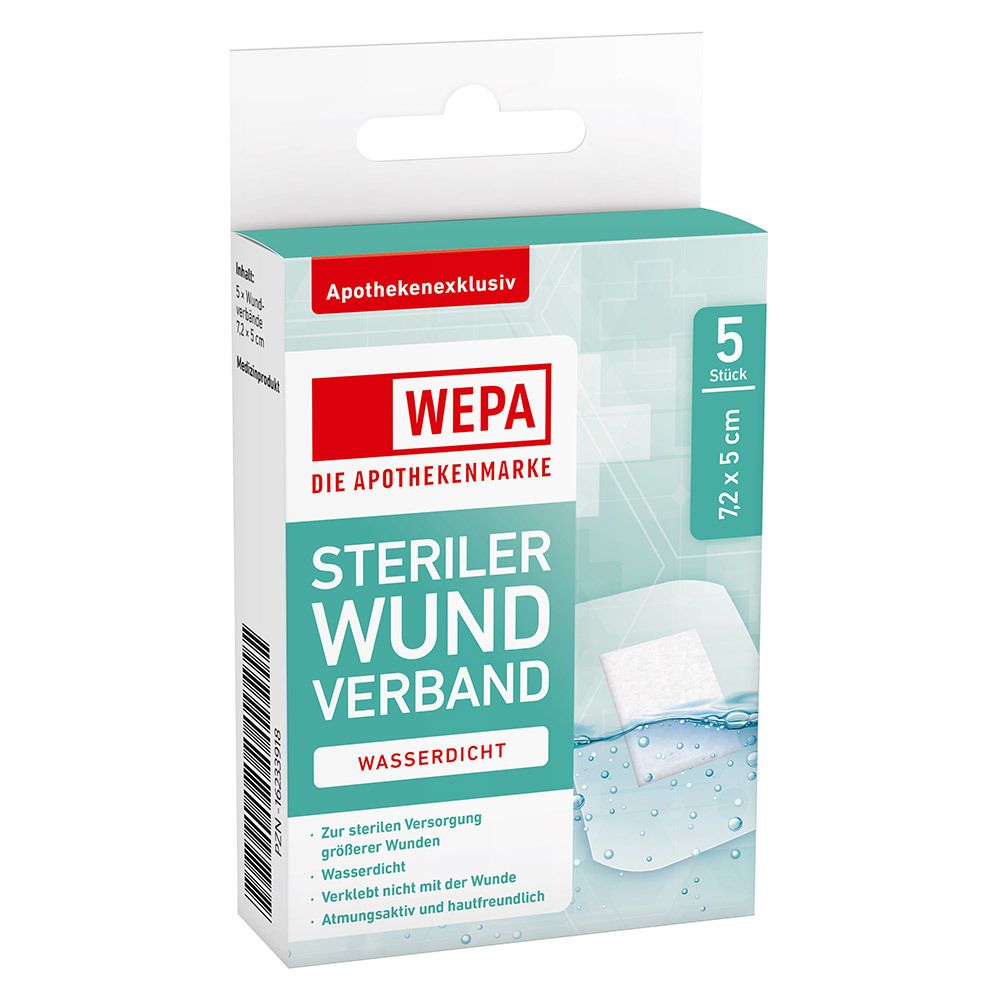 WEPA Wundverband wasserdicht steril
