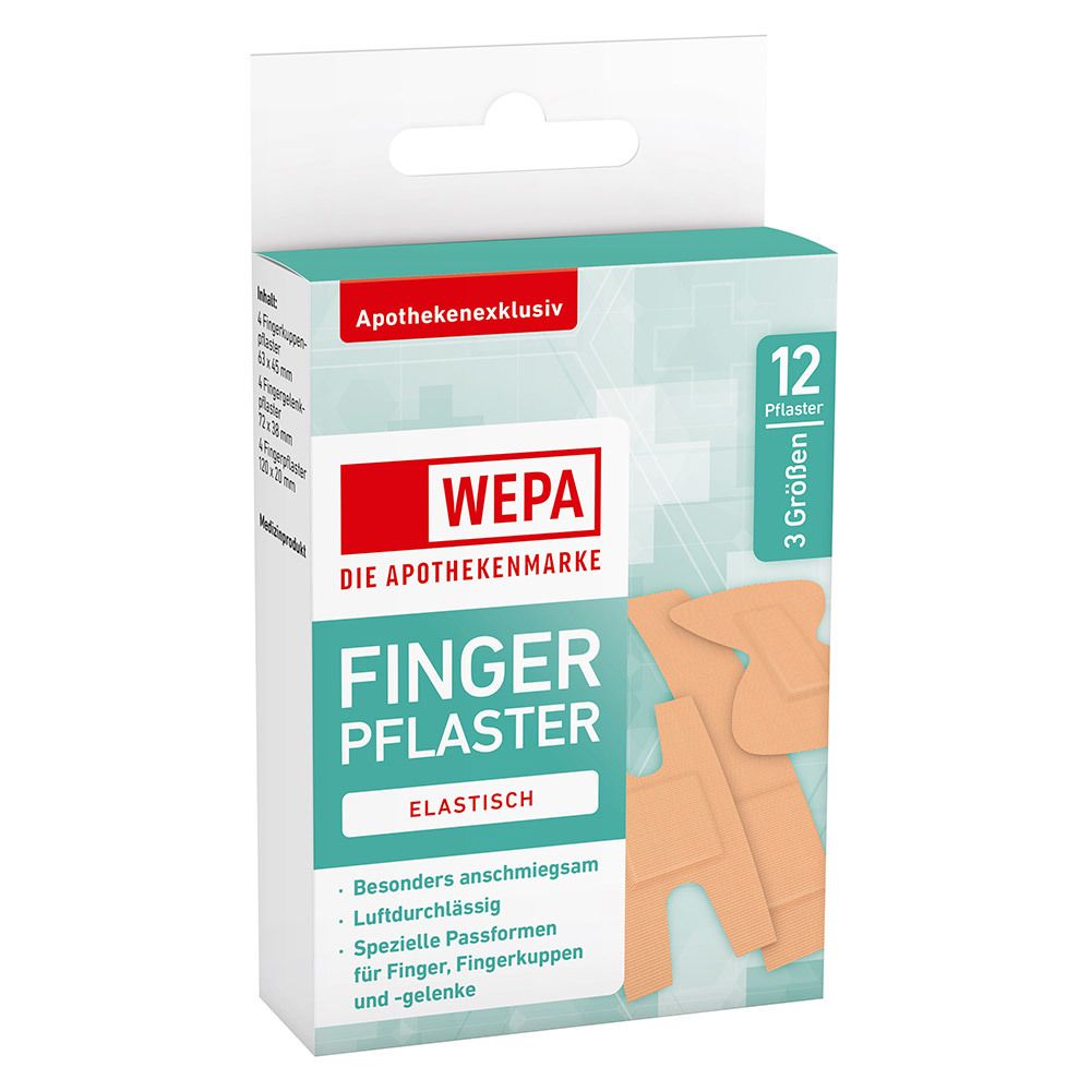 WEPA Fingerpflaster Mix 3 Größen