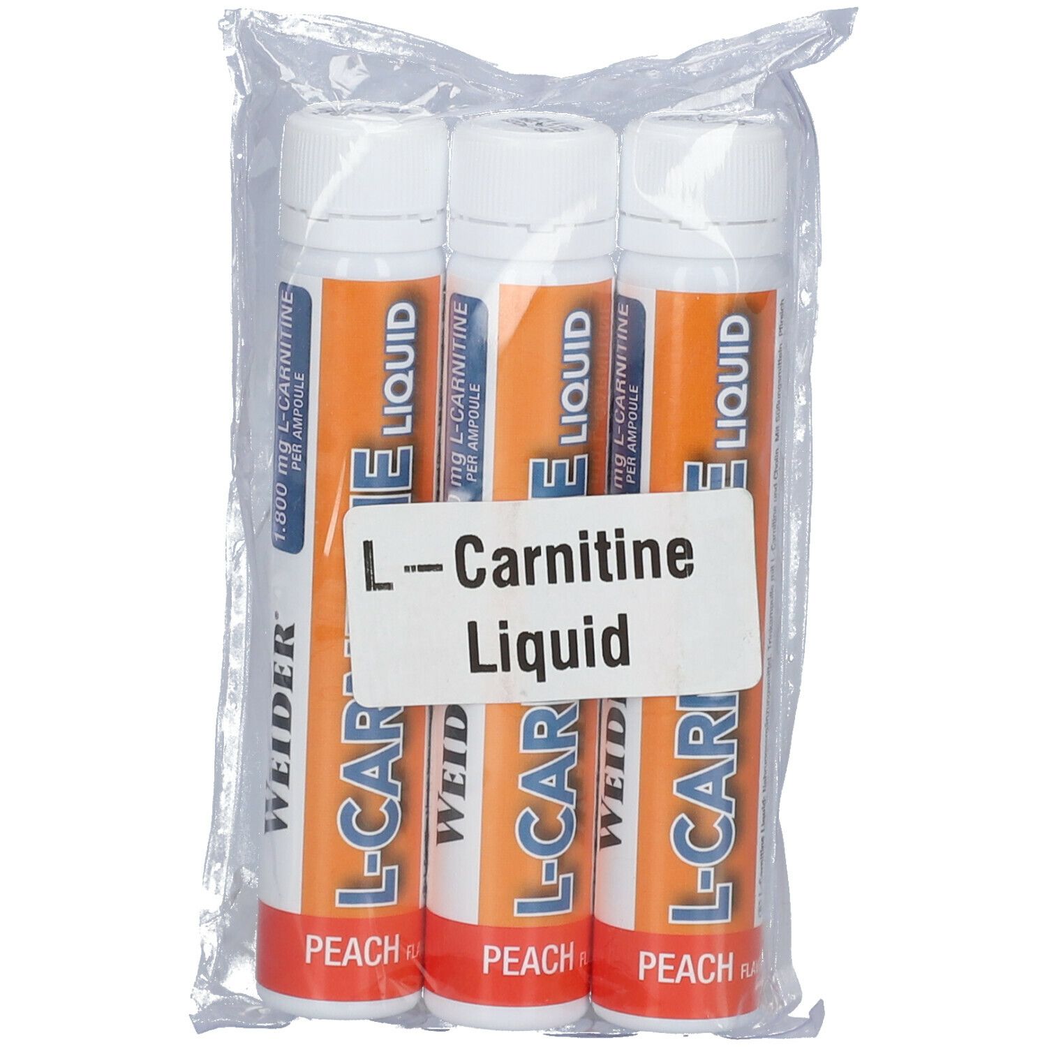 Weider L-Carnitin Liquid Pfirsich