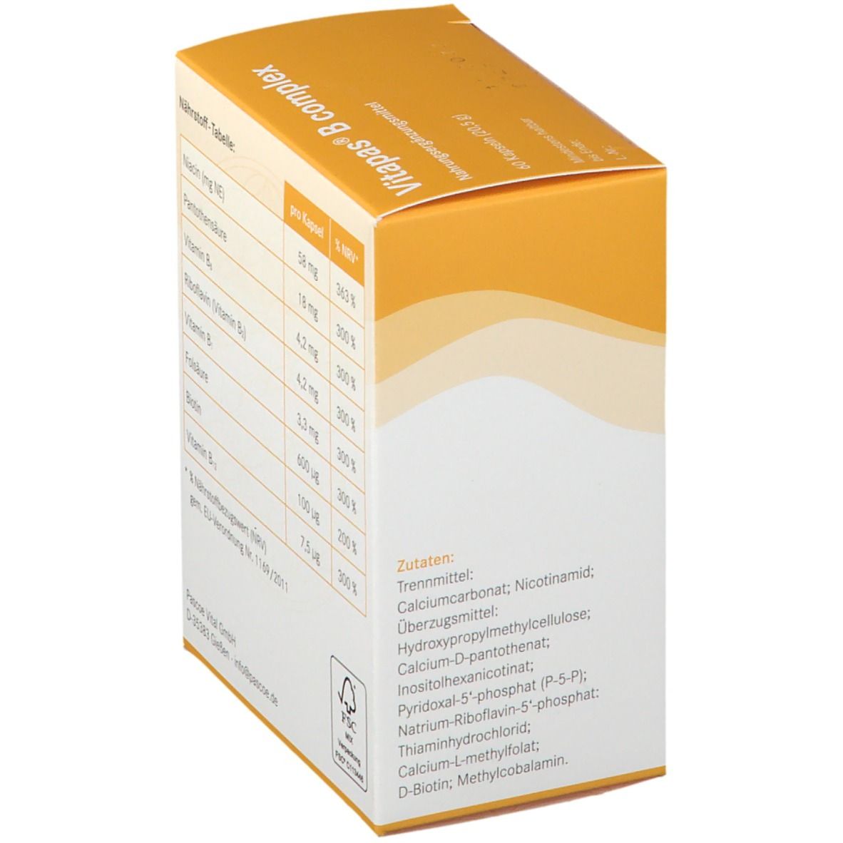 Vitapas® B Complex 60 St - Shop Apotheke