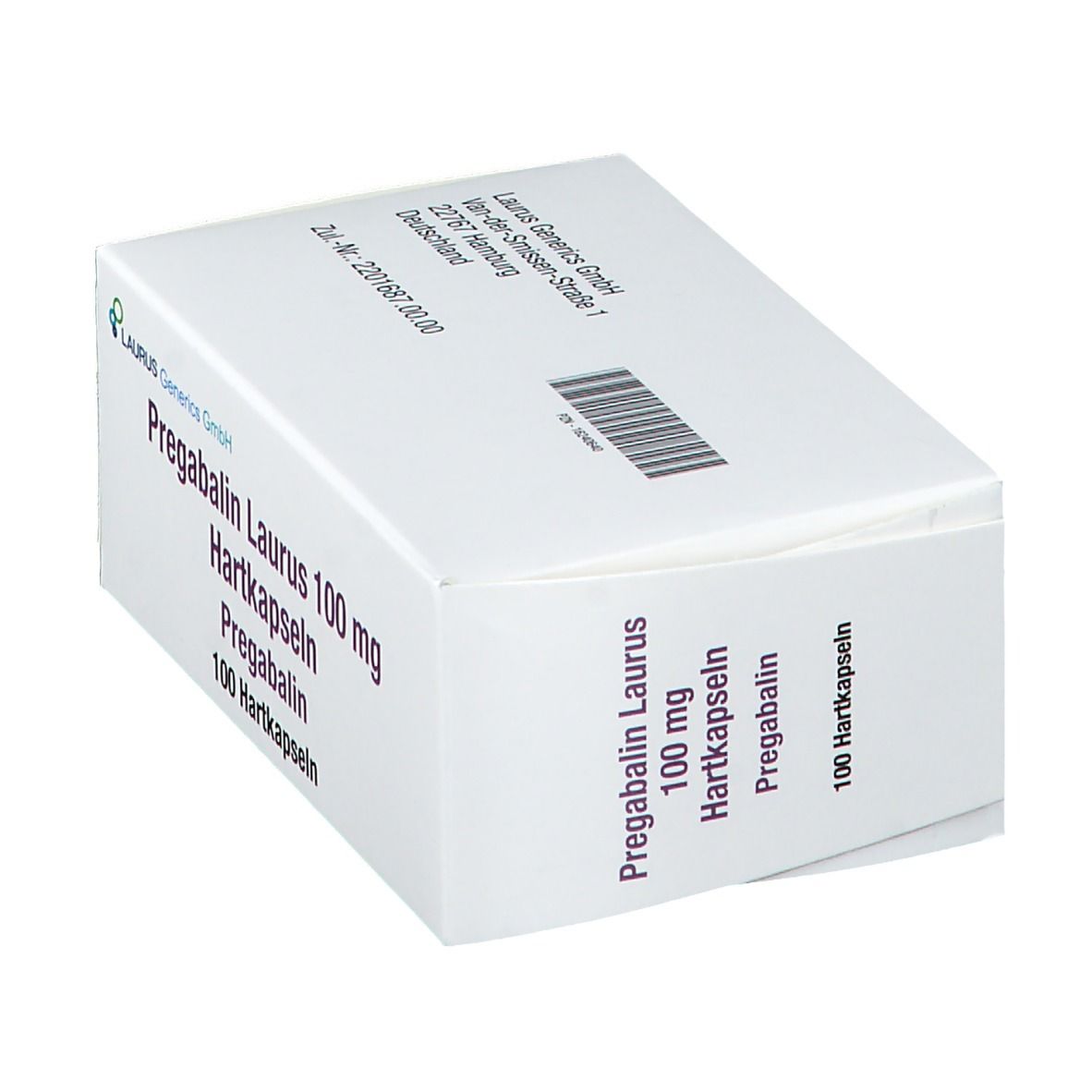 Pregabalin Laurus 100 mg Hartkapseln St