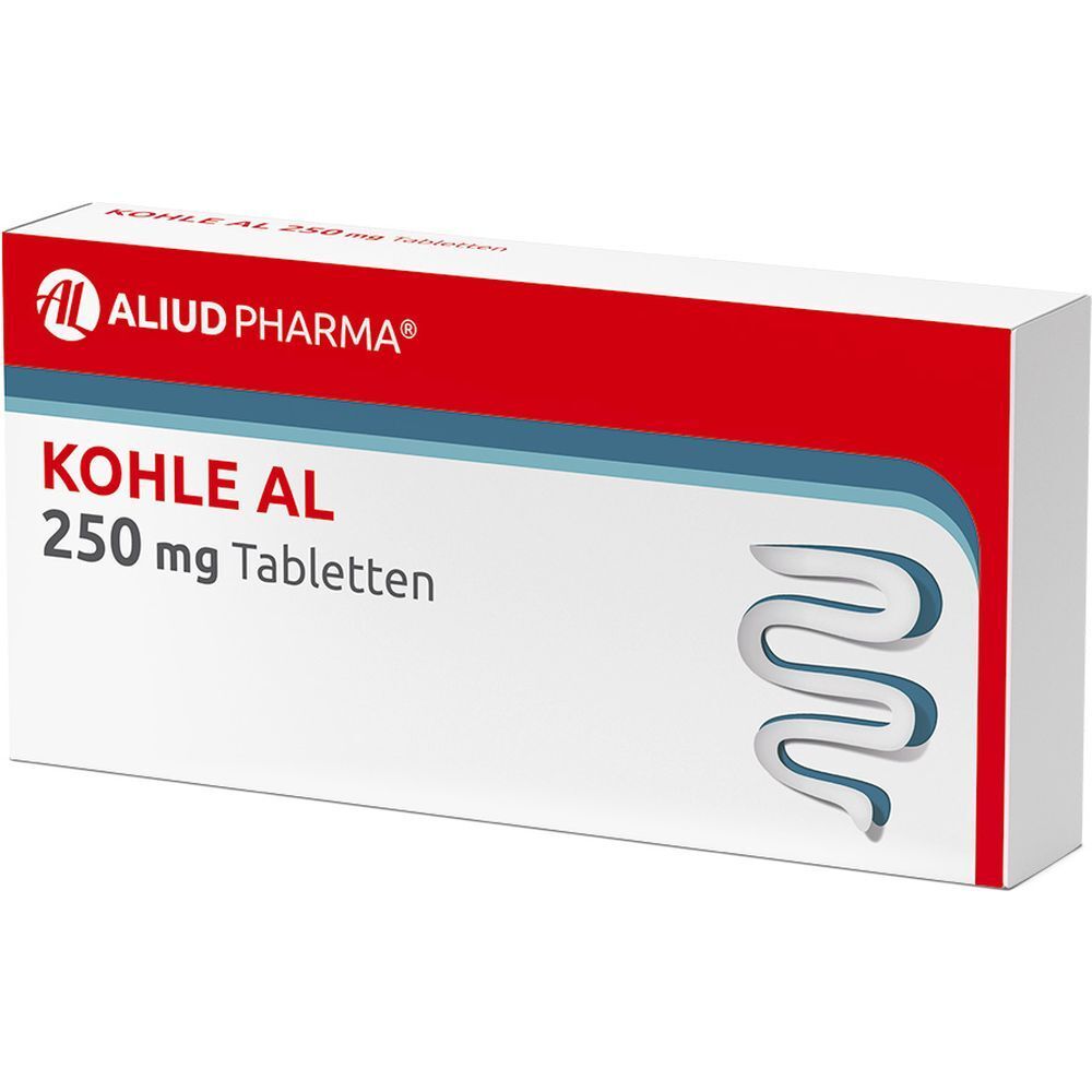 Kohle AL 250 mg Tabletten 20 St