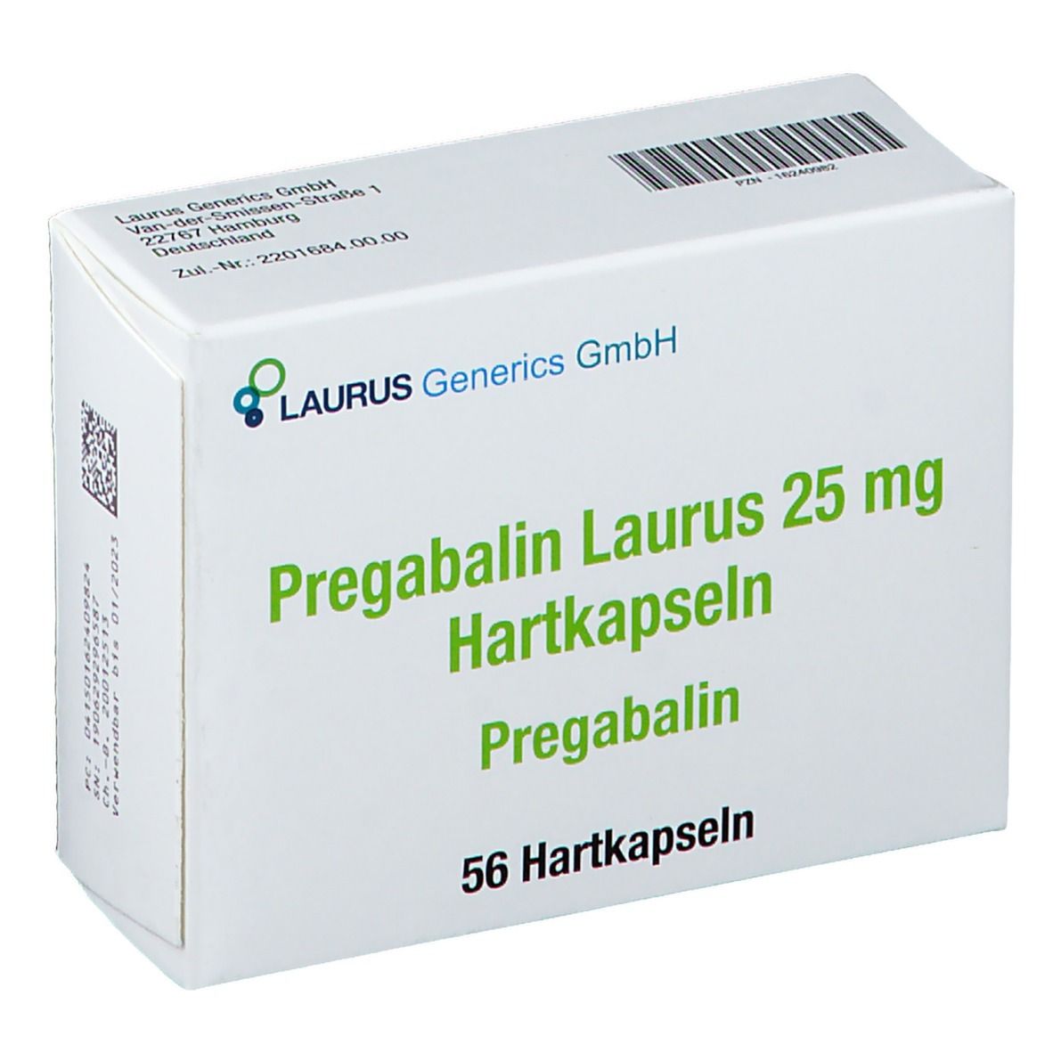 Pregabalin Laurus 25 mg