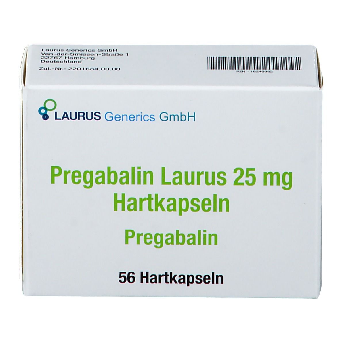 Pregabalin Laurus 25 mg