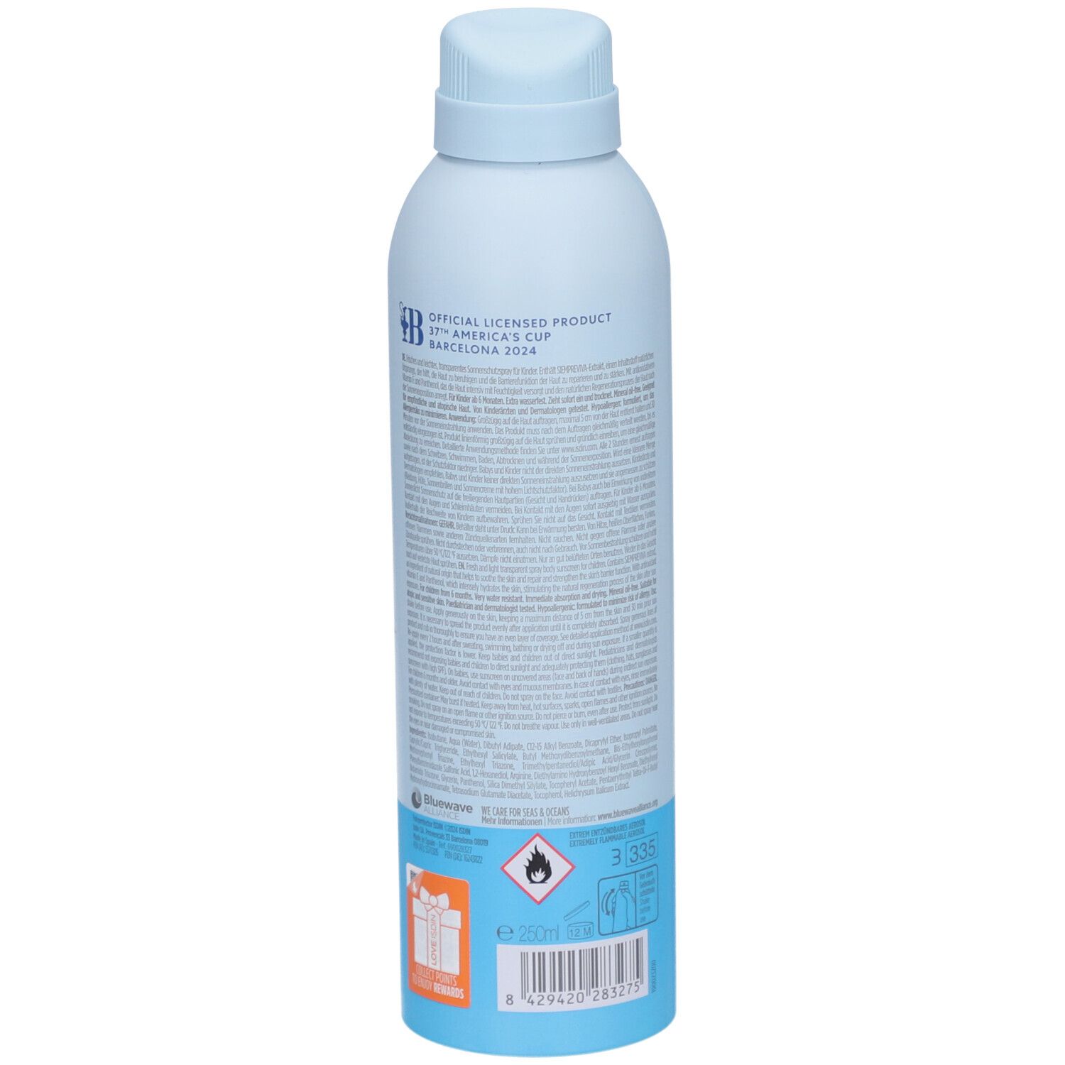 ISDIN спрей для загара SPF 50 Transparent Spray Wet Skin купить в Москве