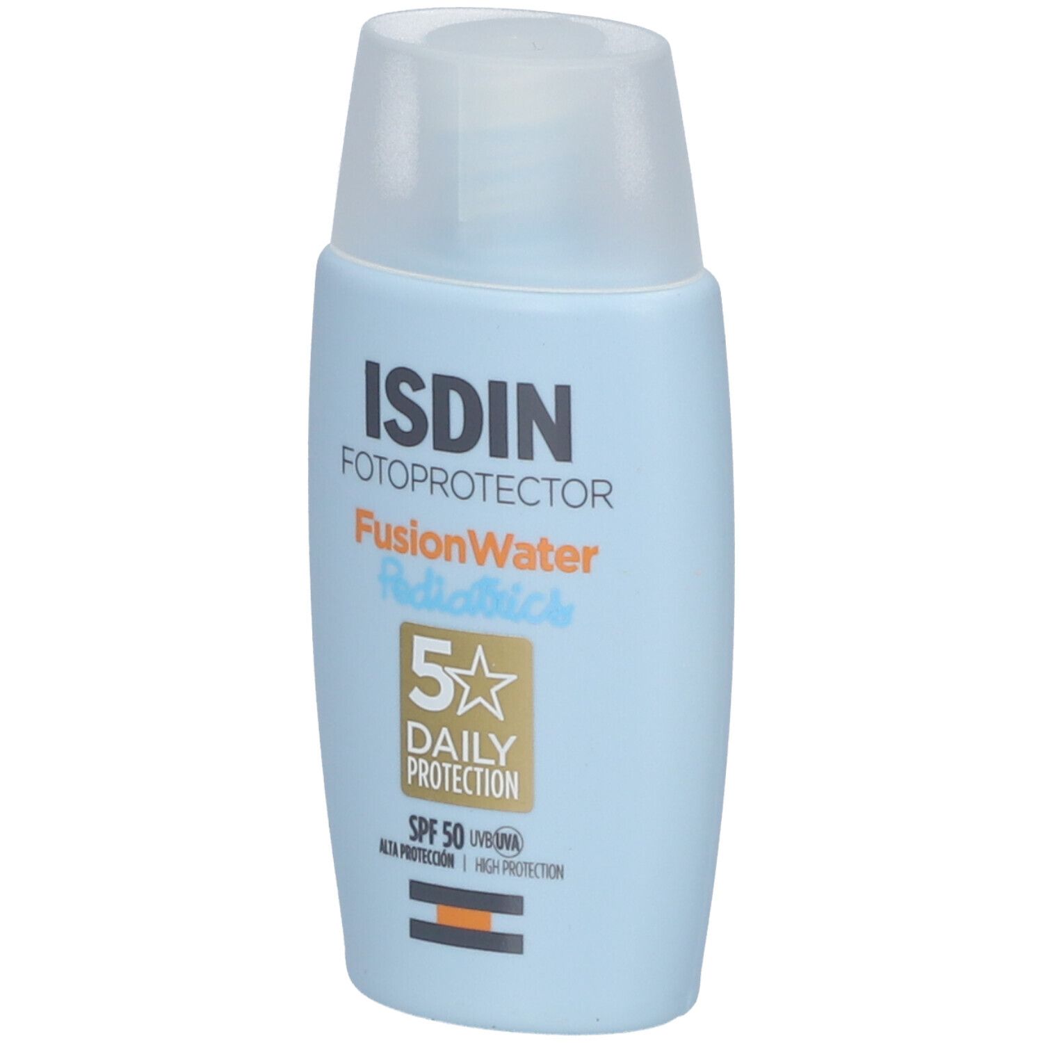 ISDIN Fotoprotector Pediatrics FusionWater ultraleichte Sonnencreme LSF50 für Kinder und Babys ab 6 Monaten