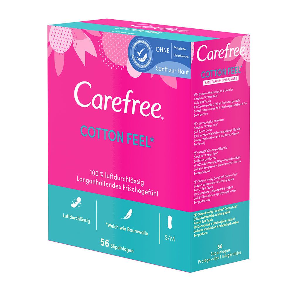 Carefree® Cotton Feel Slipeinlagen