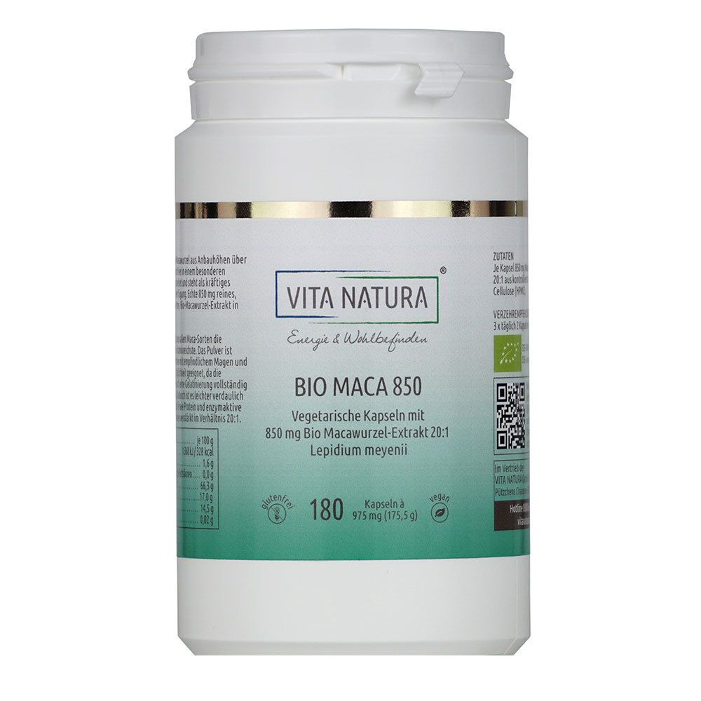Vita Natura® Bio Maca 850 mg