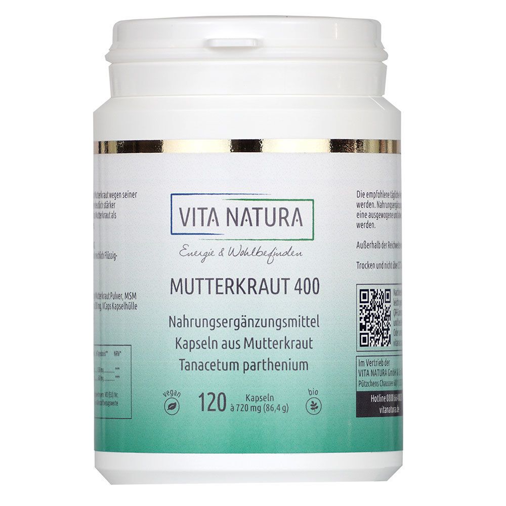 Vita Natura® Mutterkraut 400 mg