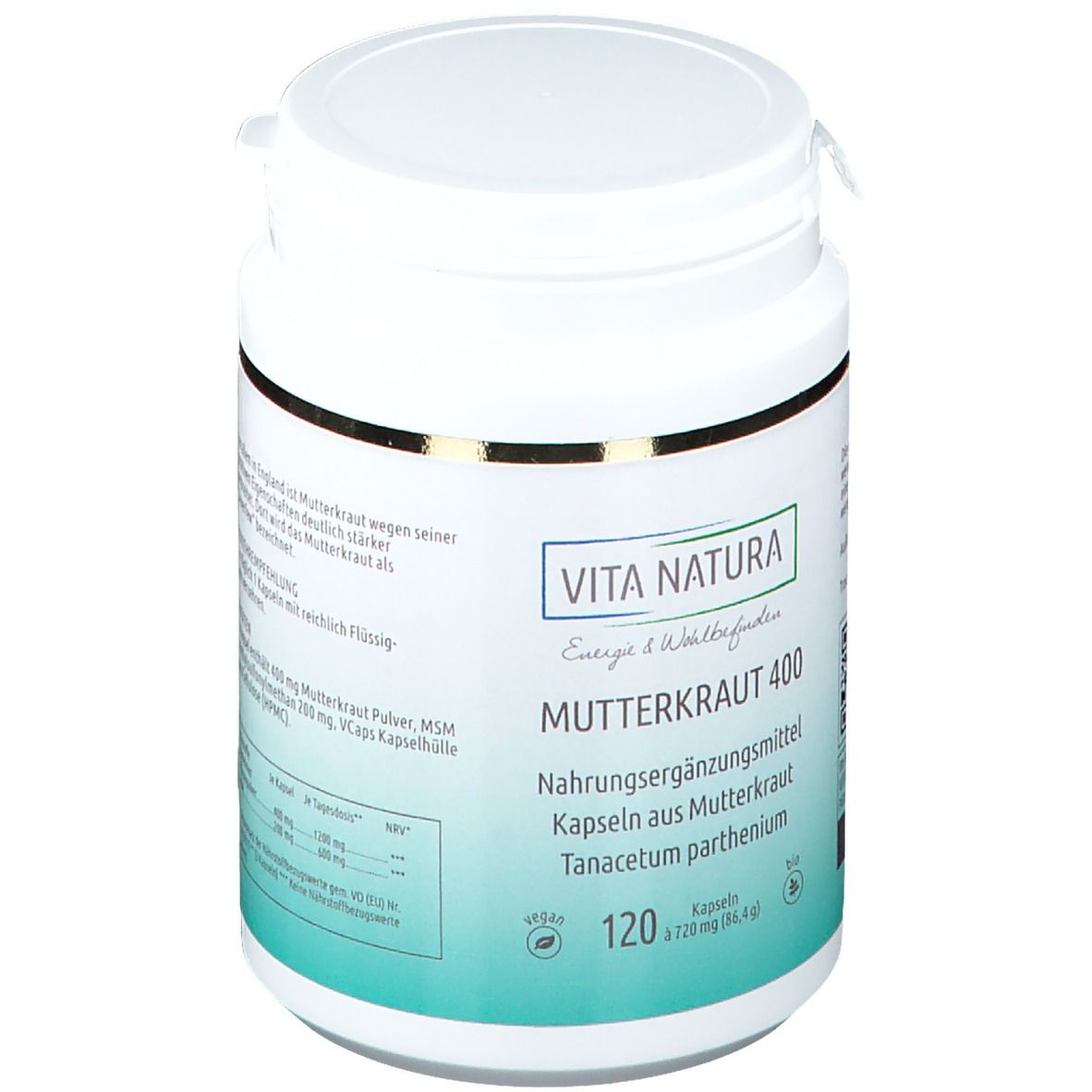 Vita Natura® Mutterkraut 400 mg