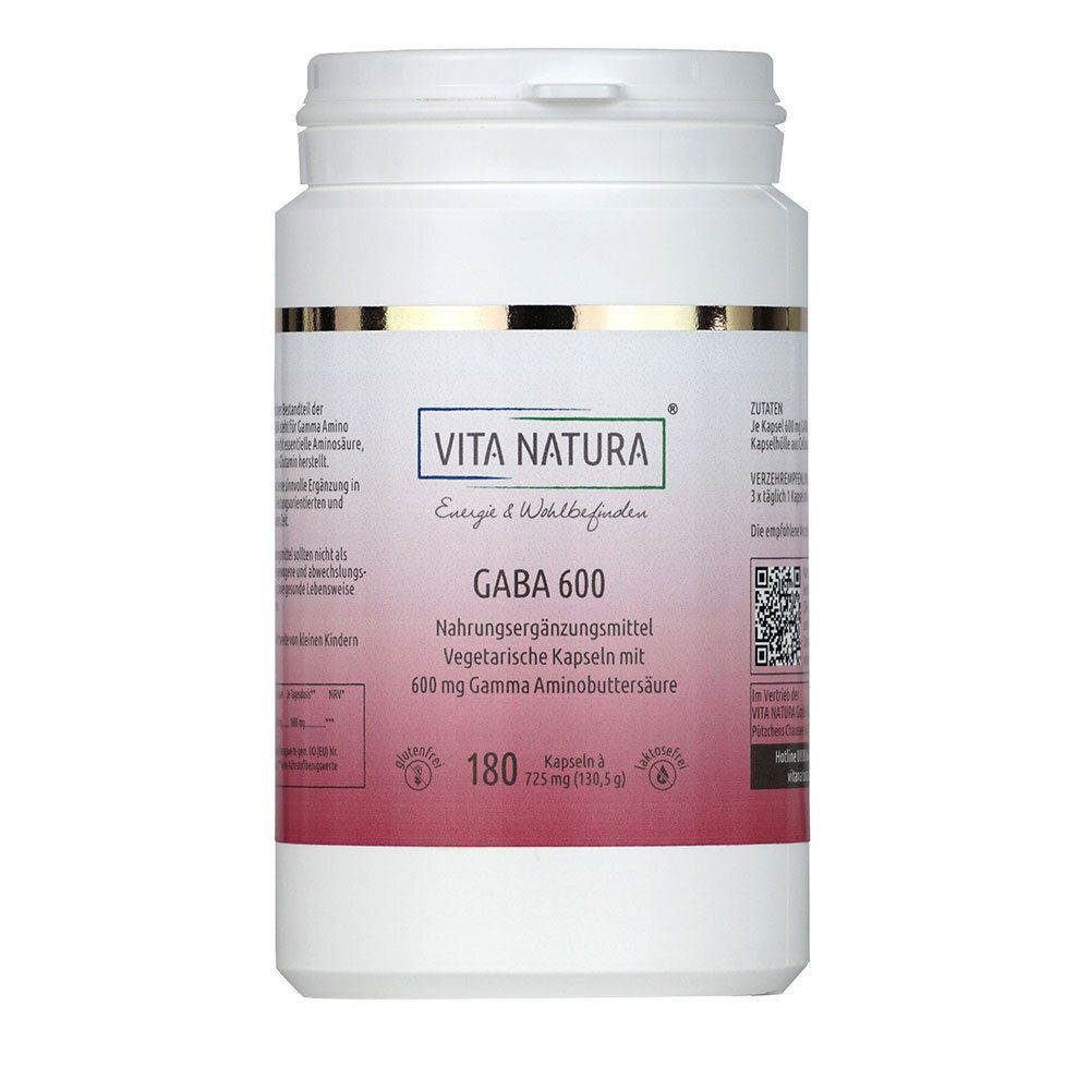 Vita Natura® Gaba Gamma 600 mg