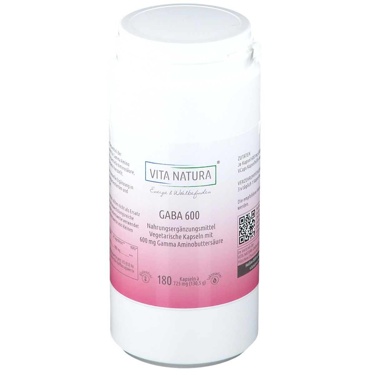 Vita Natura® Gaba Gamma 600 mg 180 St - SHOP APOTHEKE