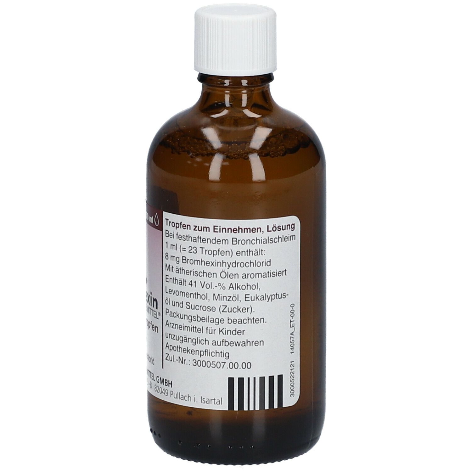 Bromhexin HERMES ARZNEIMITTEL® 8 mg/ml