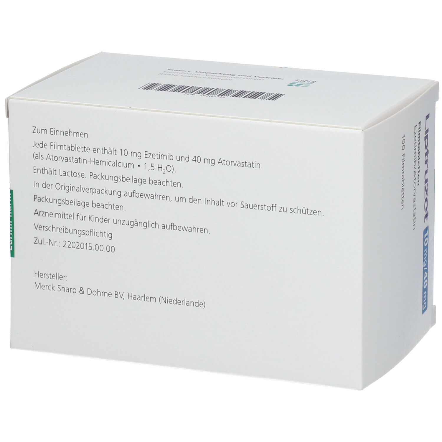 Liptruzet 10 mg/40 mg