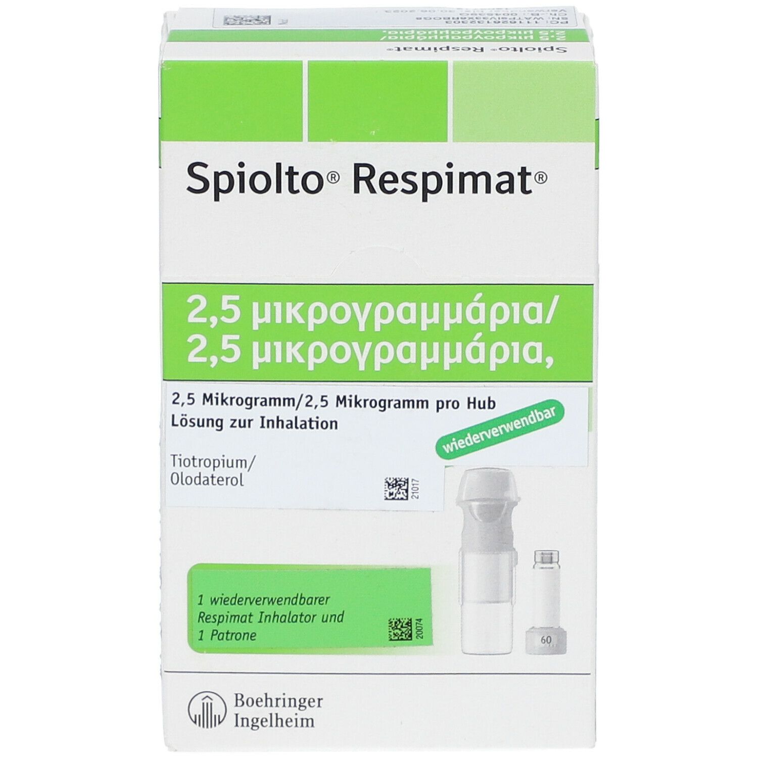 Spiolto® Respimat® 2,5 µg