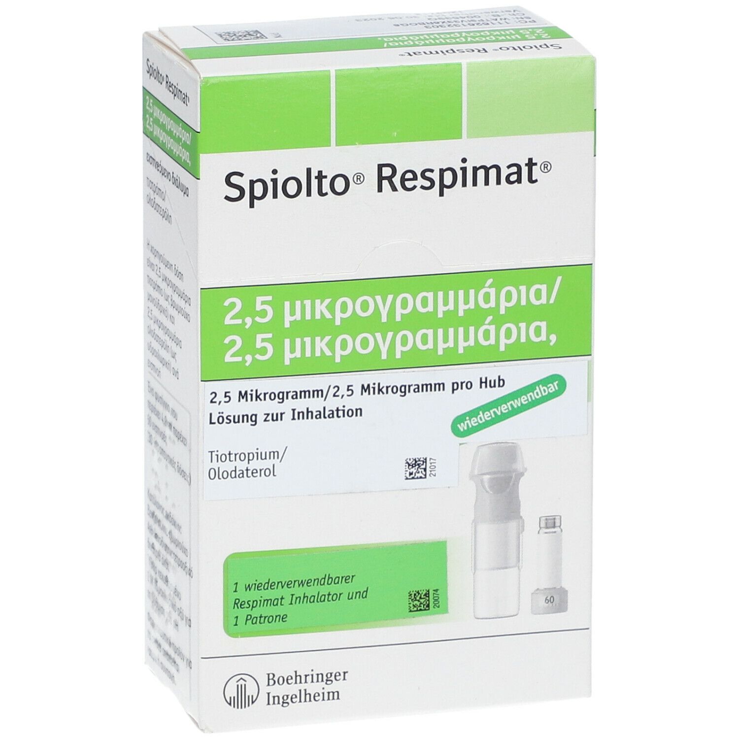 Spiolto® Respimat® 2,5 µg