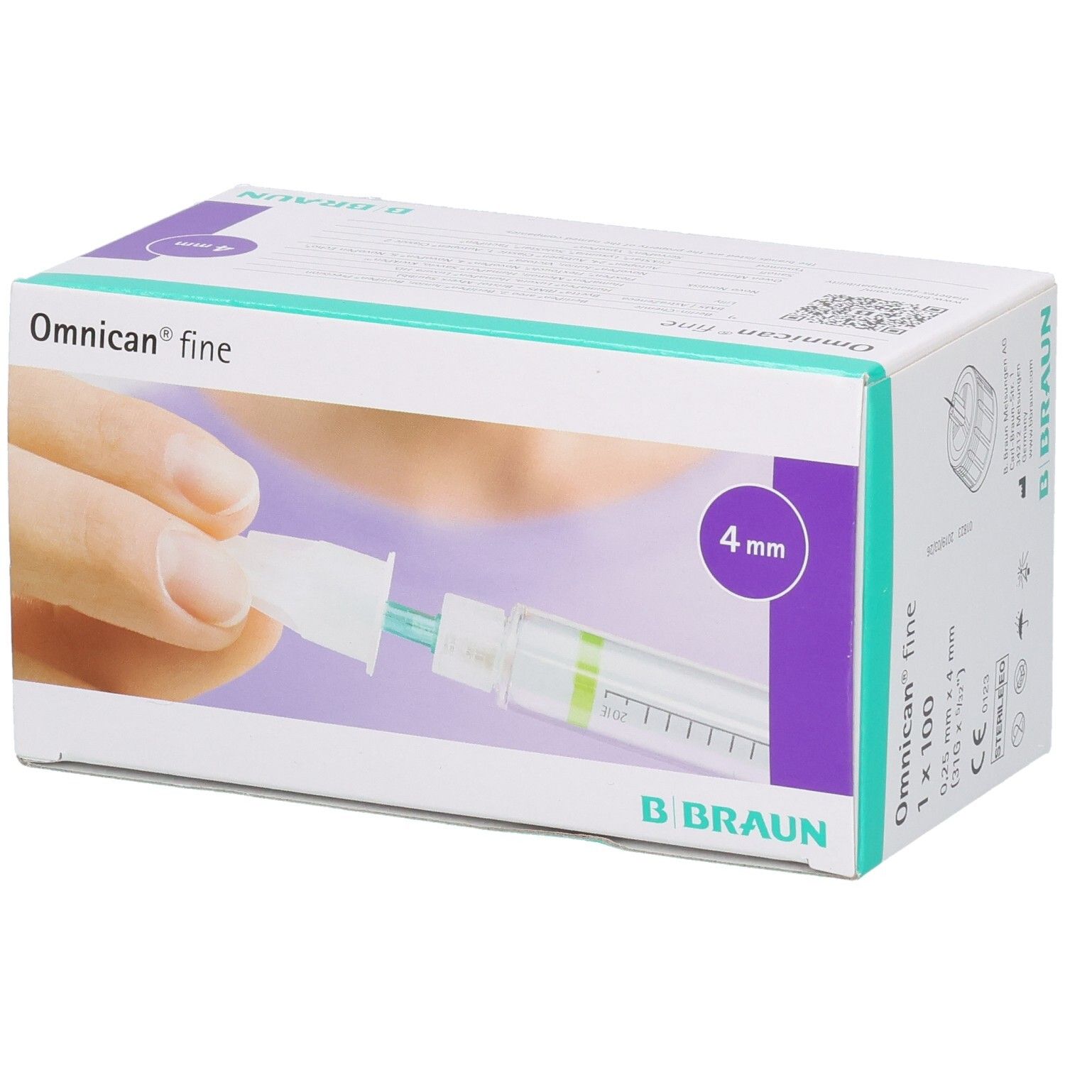 Omnican fine Pen Kanüle 31 G 0,25x4 mm 100 St