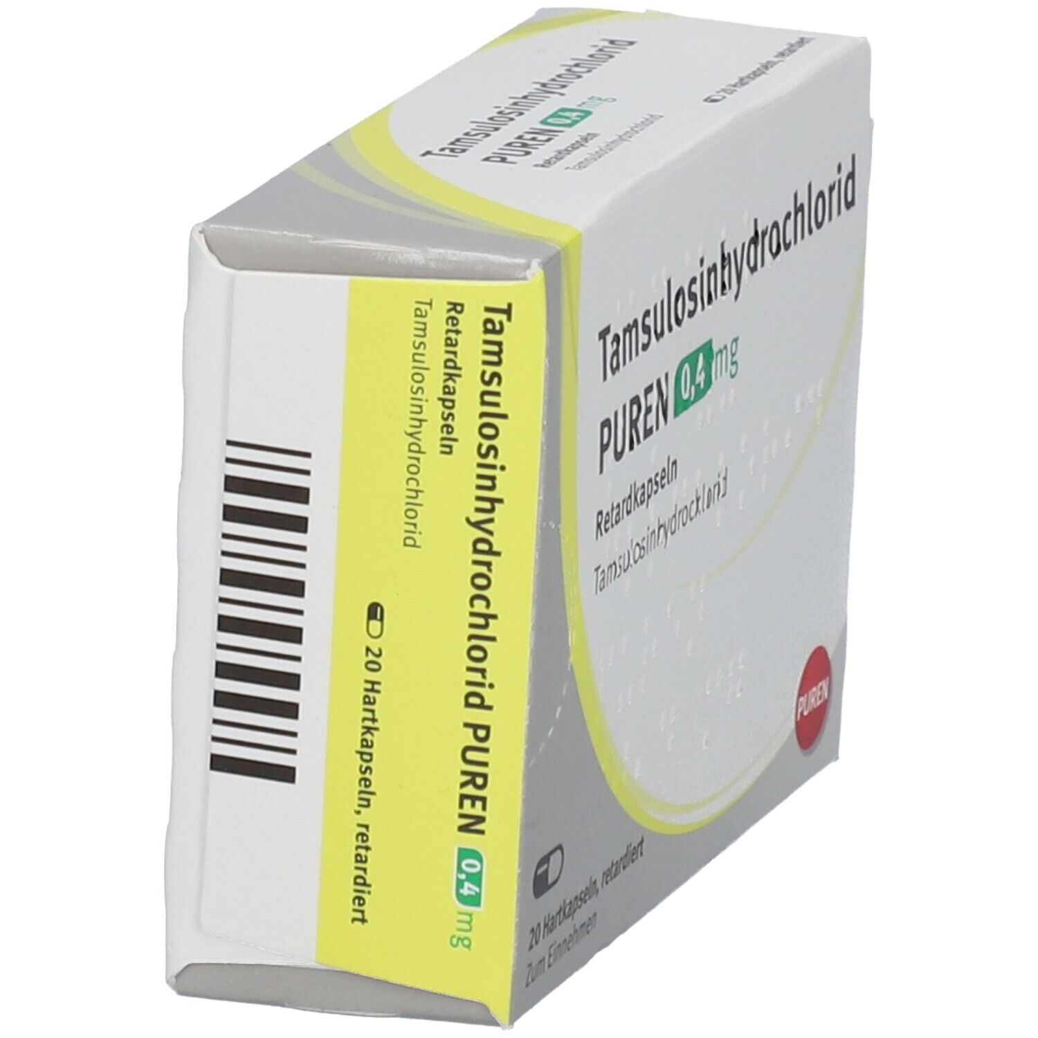 Tamsulosinhydrochlorid Puren 0,4 mg Retardkapseln 20 St Retard-Kapseln