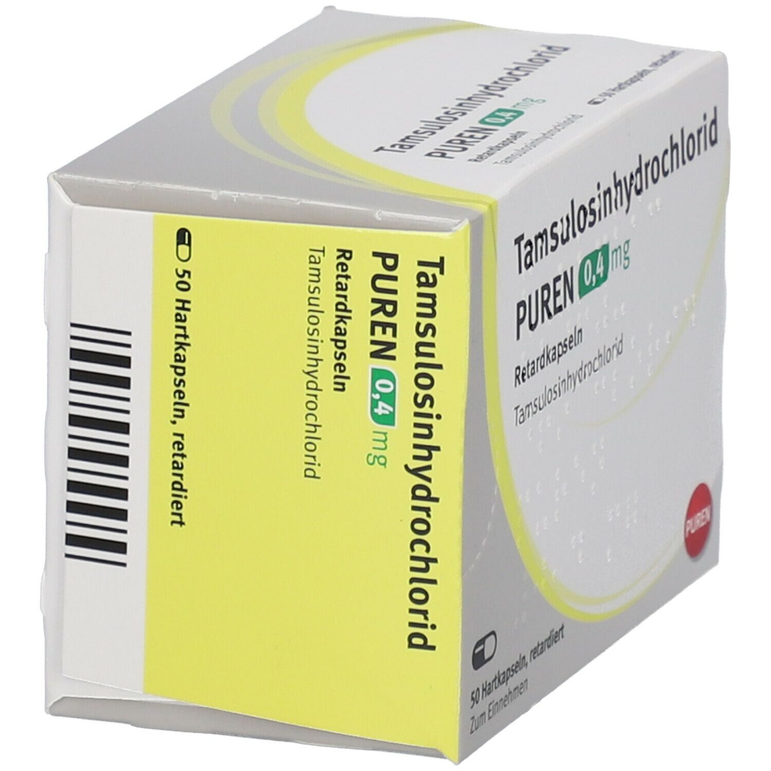 Tamsulosinhydrochlorid Puren 0,4 mg Retardkapseln 50 St Retard-Kapseln