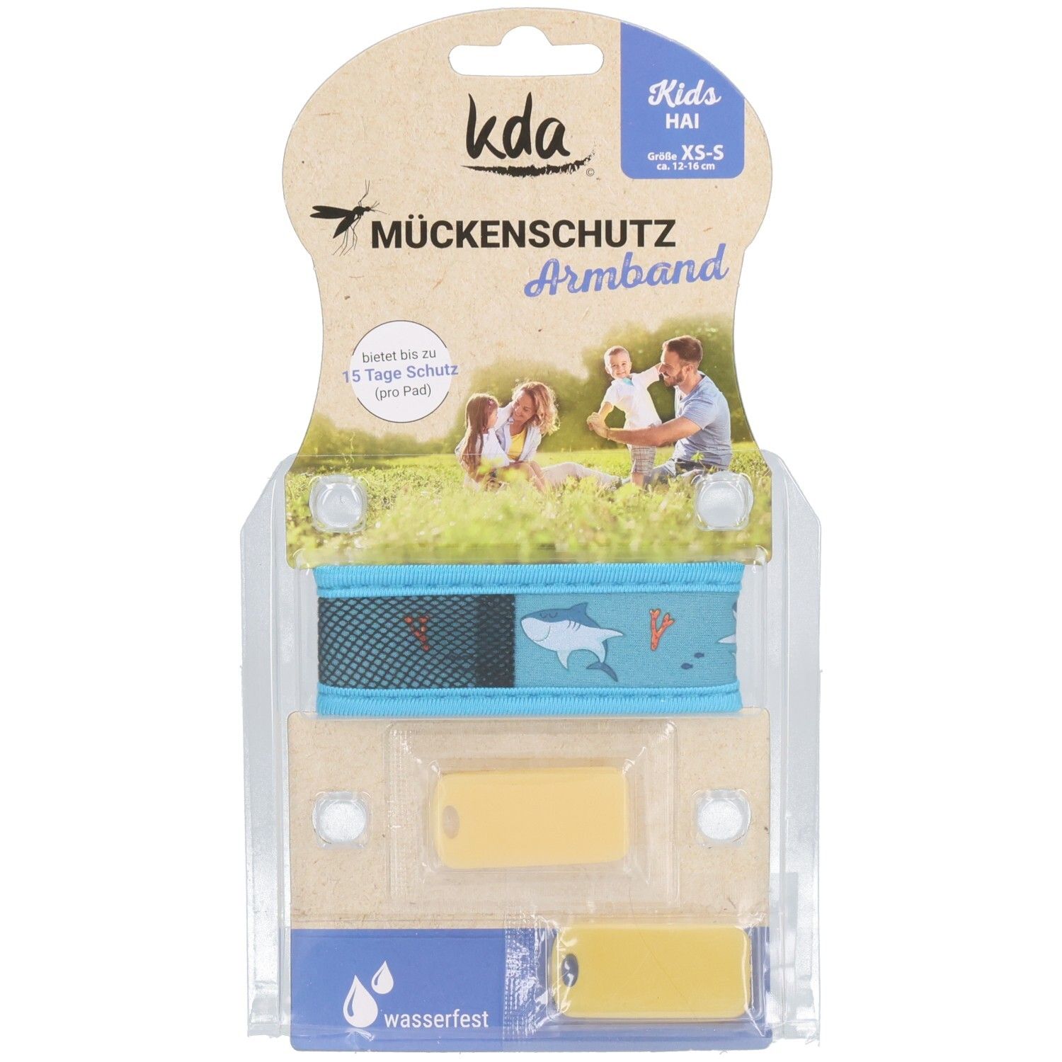 Mückenschutz Armband Kinder Hai 1 St
